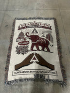 Divine 9 Alumni Blankets